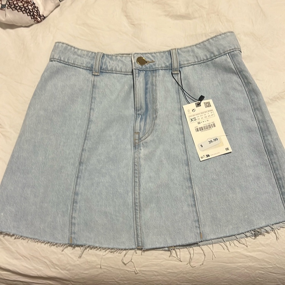 Jean skirt from Zara